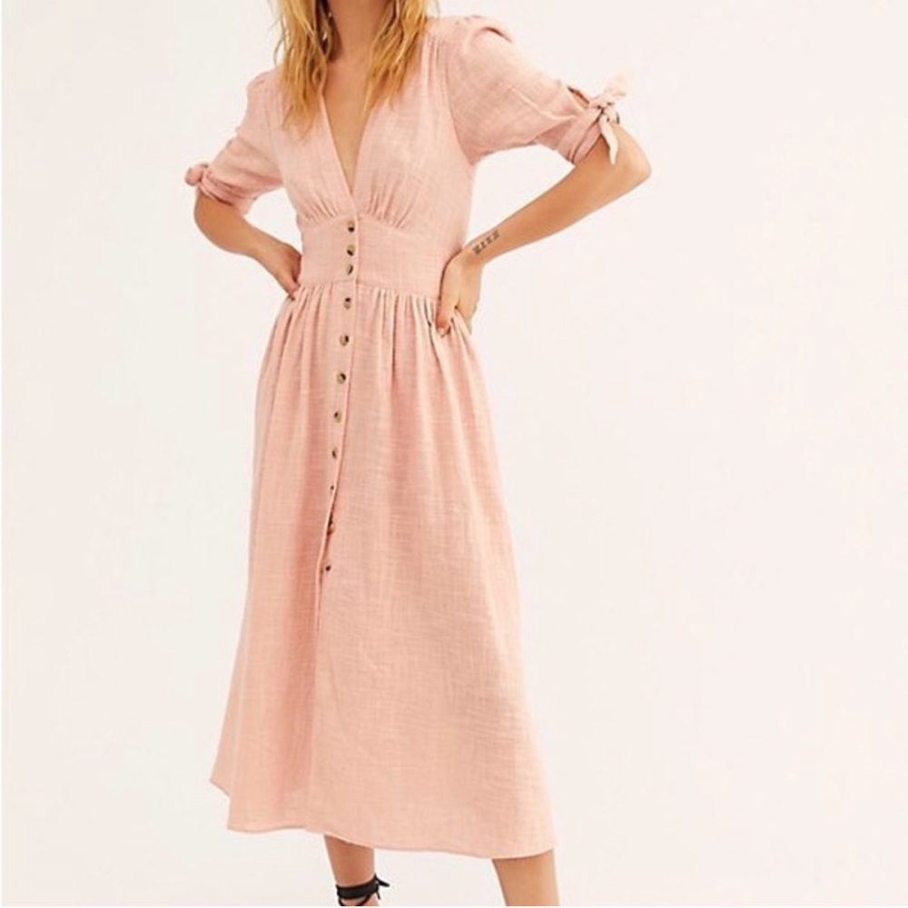 FREE PEOPLE Love of My Life Midi Dress